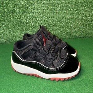 Nike Air Jordan 11 Low Retro Bred  FV5120-006 Toddler Baby Size 6C